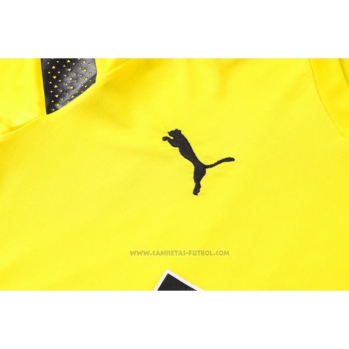 Chandal del Borussia Dortmund Manga Corta 2022-2023 Amarillo - Pantalon Corto
